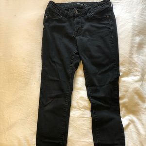 Old Navy black super skinny jeans